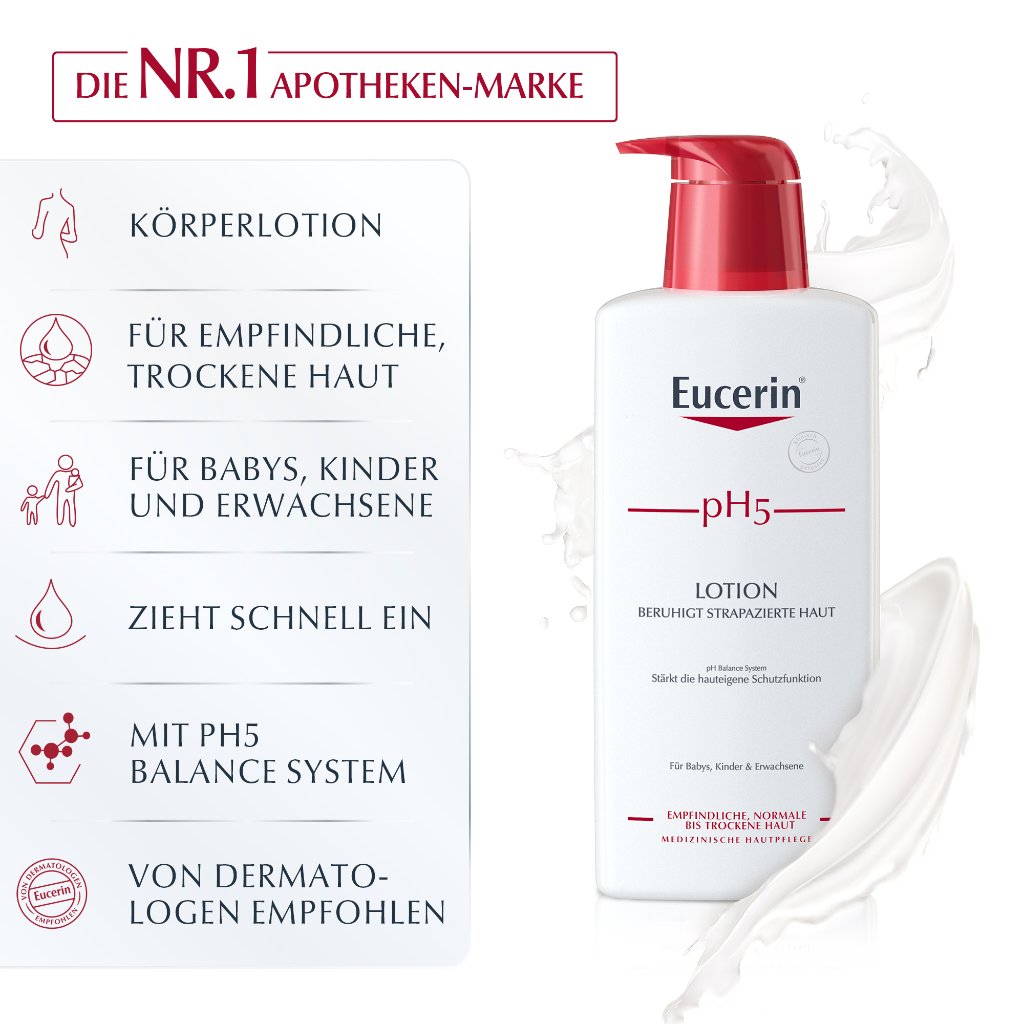 EUCERIN pH5 Lotion empfindliche Haut m.Pumpe