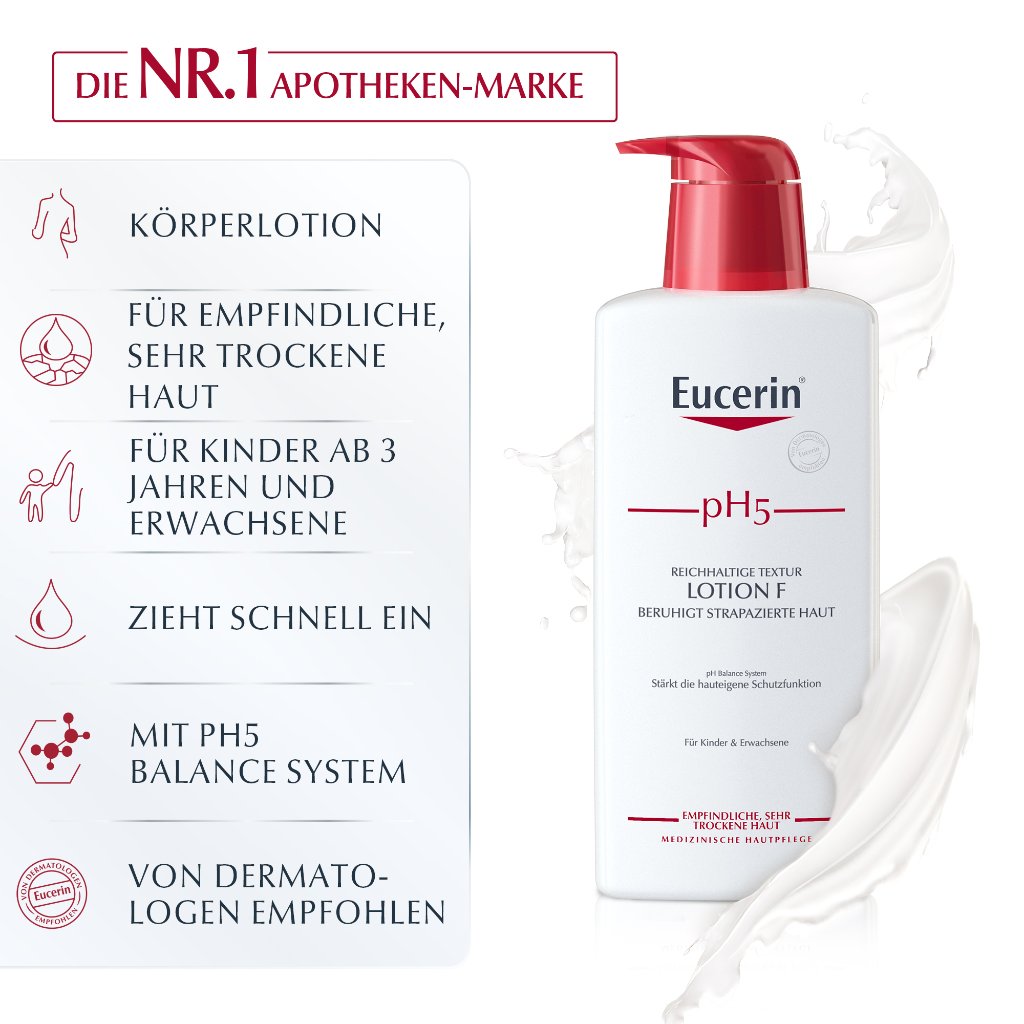 EUCERIN pH5 Lotion F empfindliche Haut m.Pumpe