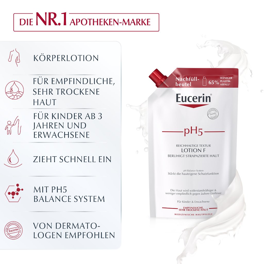 EUCERIN pH5 Lotion F empfindliche Haut Nachfüll