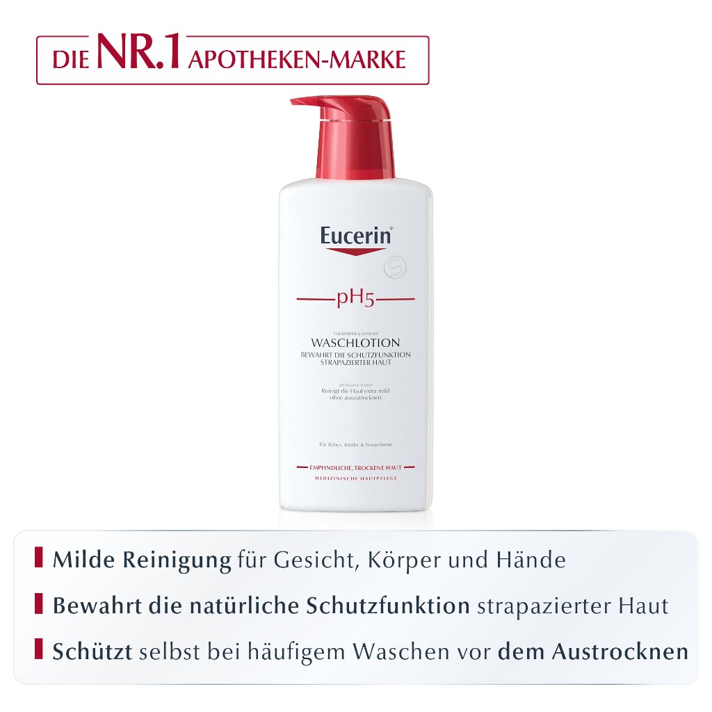 EUCERIN pH5 Waschlotion empfindliche Haut m.Pumpe