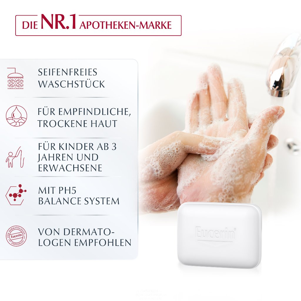 EUCERIN pH5 seifenfreies Waschstück empfindl.Haut