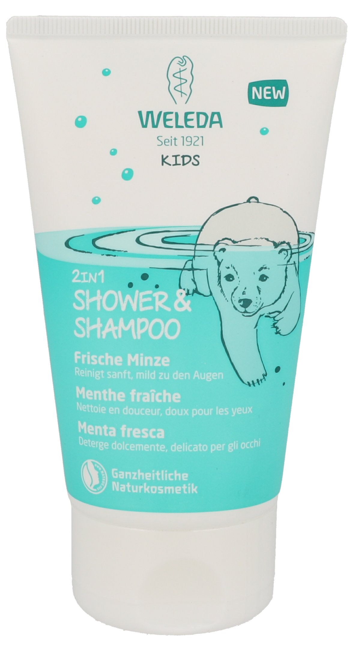 WELEDA Kids 2in1 Shower & Shampoo frische Minze