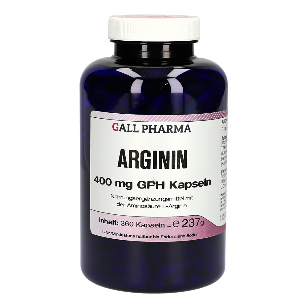 ARGININ 400 mg GPH Kapseln