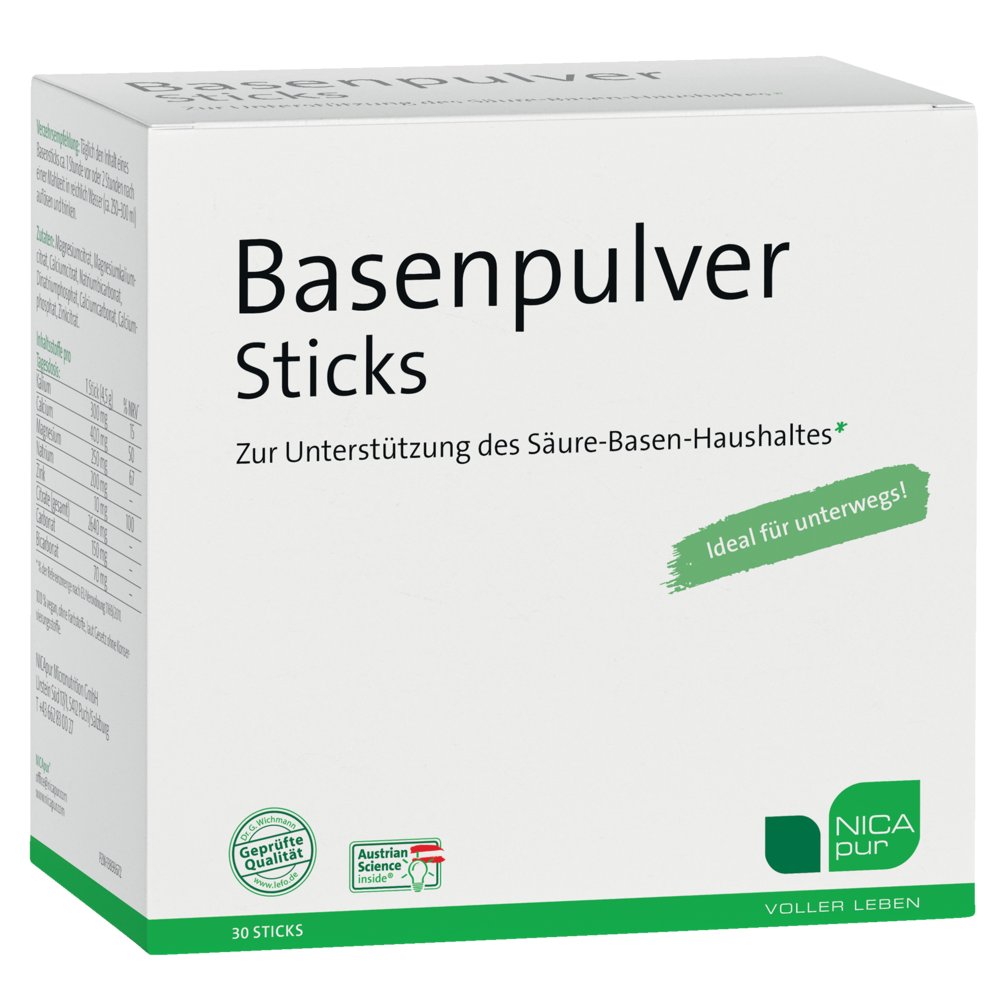 NICAPUR Basenpulver Sticks