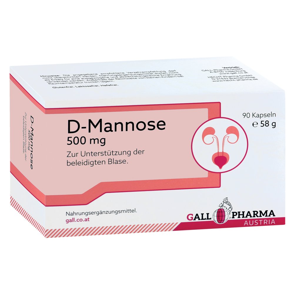 D-MANNOSE 500 mg GPH Kapseln