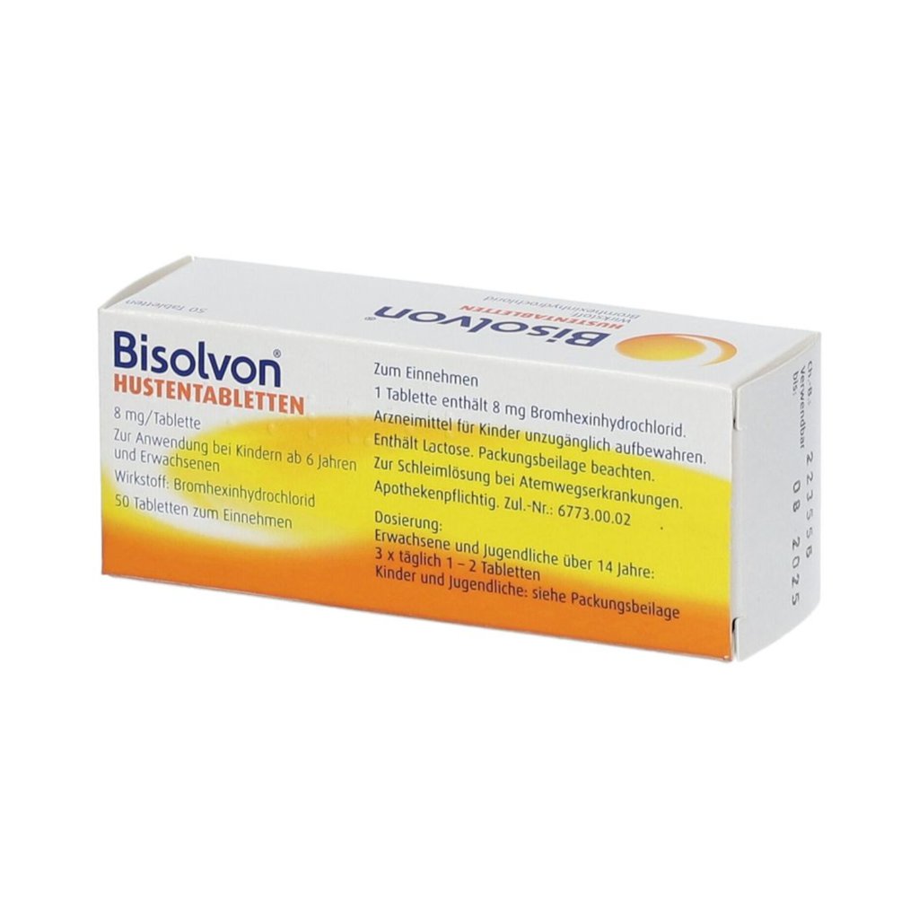 BISOLVON Hustentabletten 8 mg