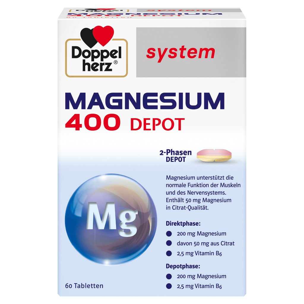 Doppelherz system Magnesium 400 DEPOT