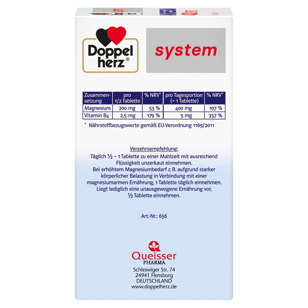 Doppelherz system Magnesium 400 DEPOT