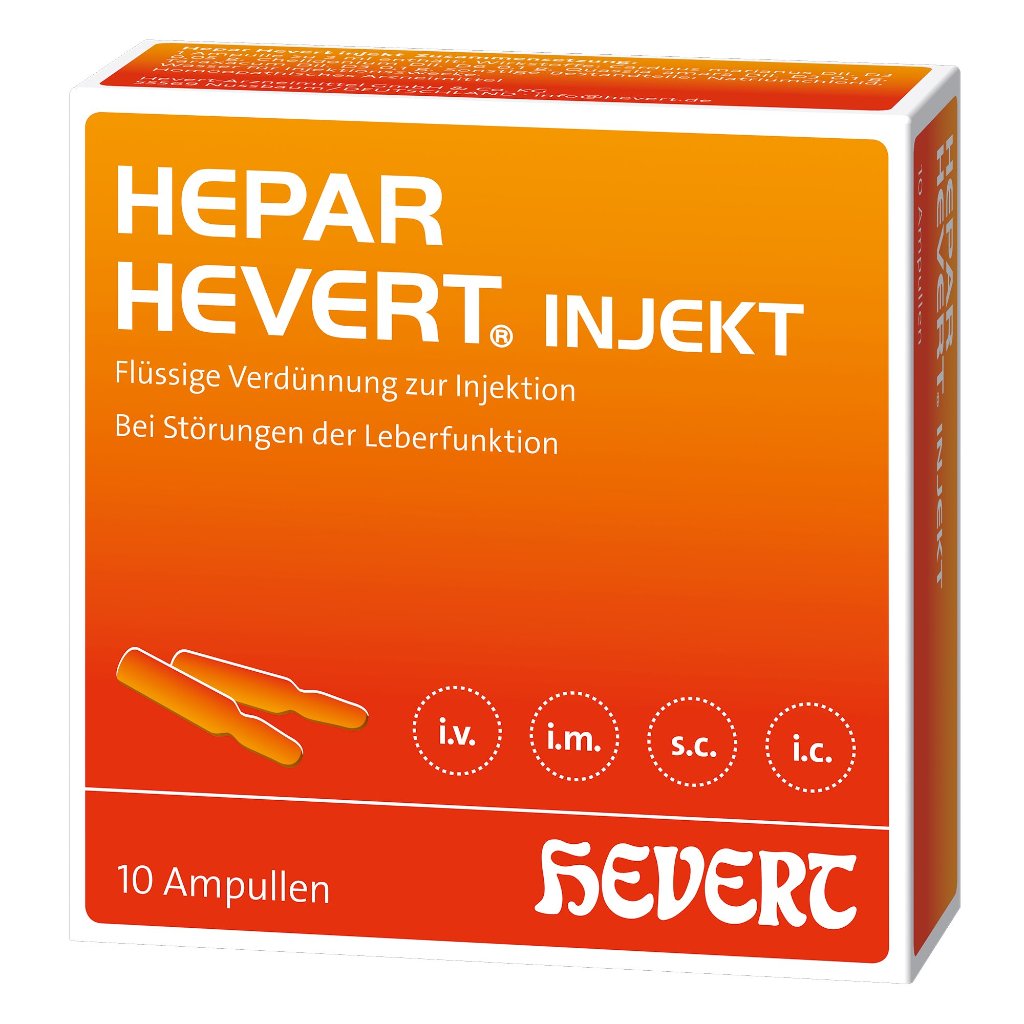 Hepar Hevert injekt