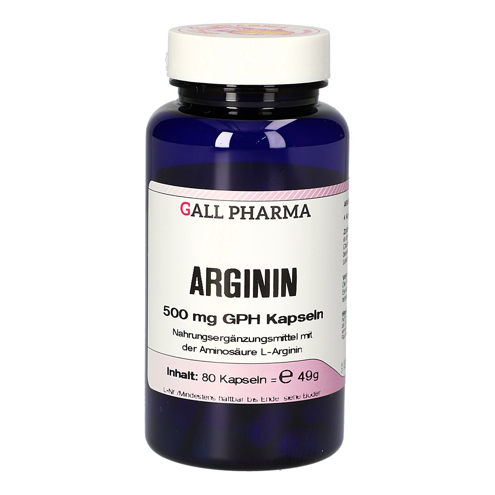 ARGININ 500 mg GPH Kapseln