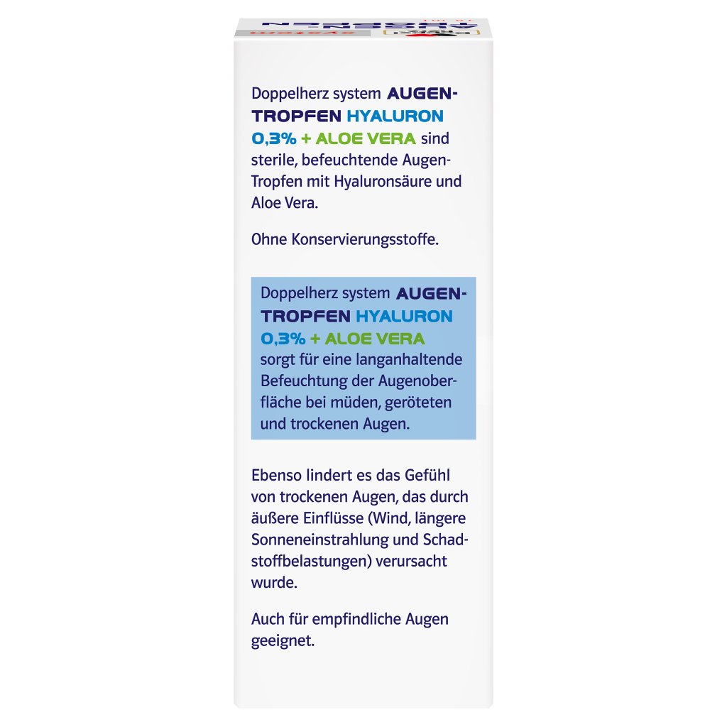 Doppelherz system Augen-Tropfen 0,3%
