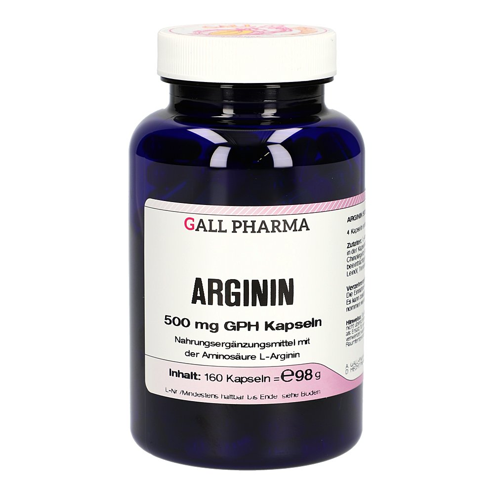 ARGININ 500 mg GPH Kapseln