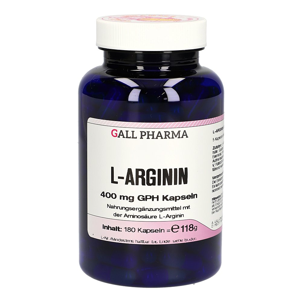 L-ARGININ 400 mg Kapseln