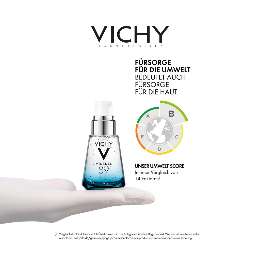 Vichy Minéral 89 Hyaluron-Boost mit Sofort-Effekt