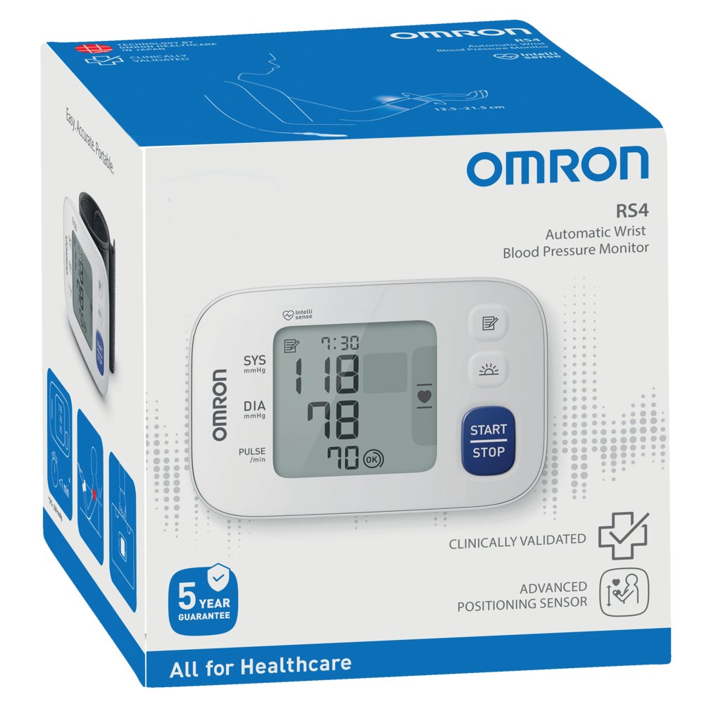 OMRON RS4 HEM-6181-E Handgelenk Blutdruckmessgerät
