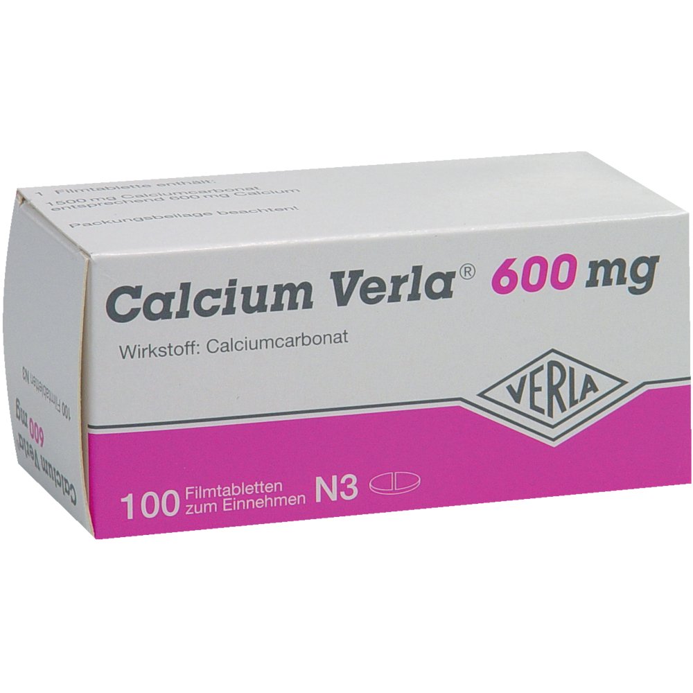 CALCIUM VERLA 600 mg Filmtabletten