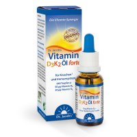 Dr. Jacob's Vitamin D3K2 Öl forte 2000 IE D3+K2 hochdosiert