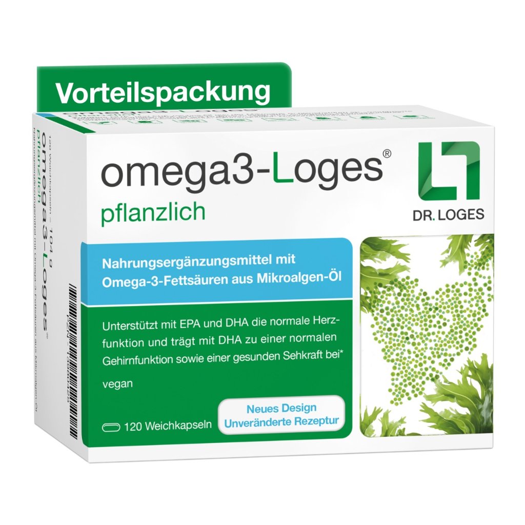 OMEGA3-LOGES pflanzlich Kapseln