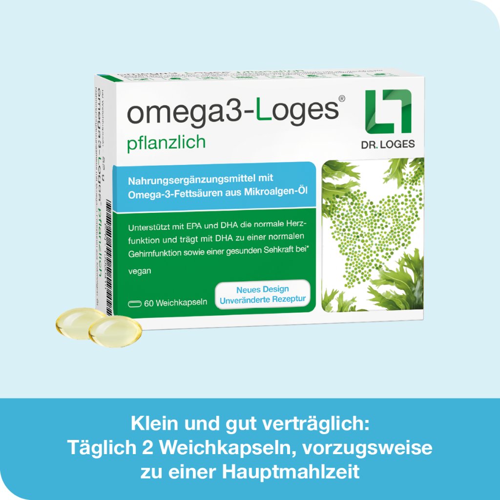 OMEGA3-LOGES pflanzlich Kapseln