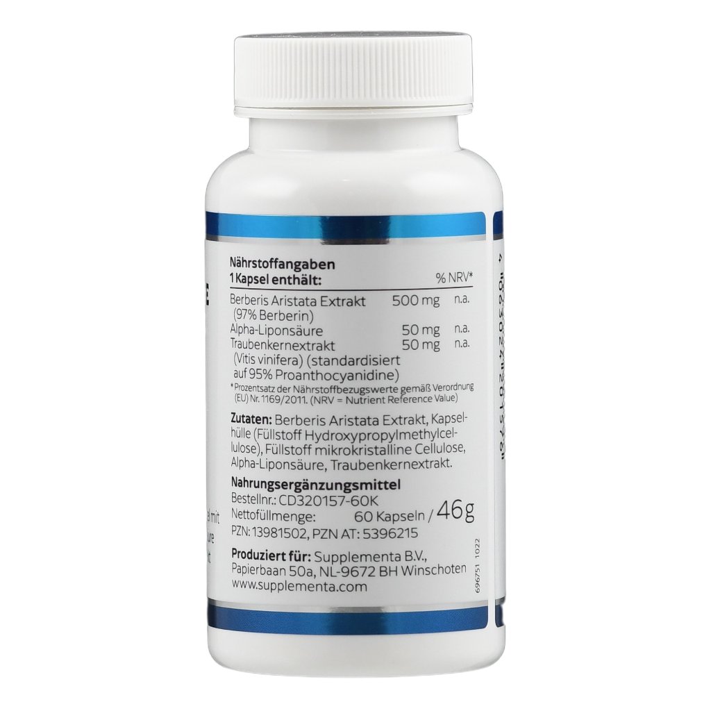 BERBERINE Balance Kapseln