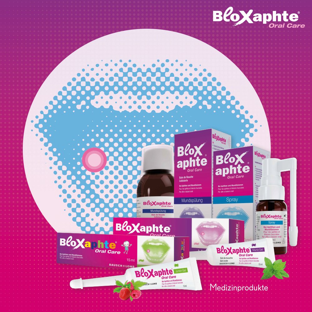 BLOXAPHTE Oral Care Mundspülung