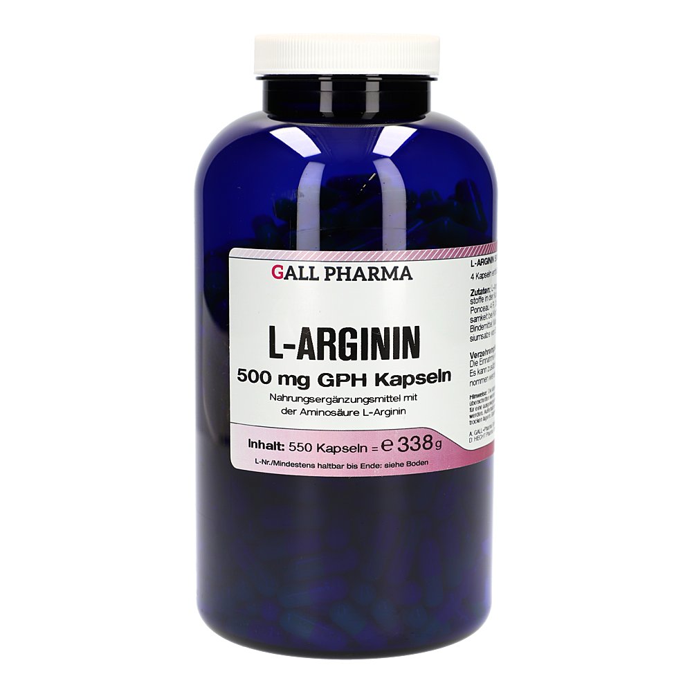 L-ARGININ 500 mg GPH Kapseln