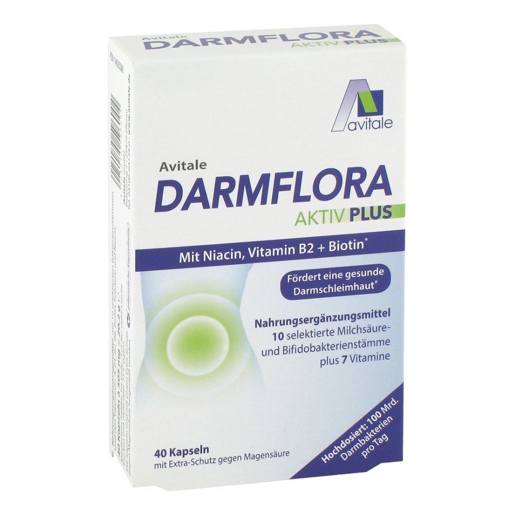 DARMFLORA Aktiv Plus 100 Mrd.Bakterien+7 Vitamine