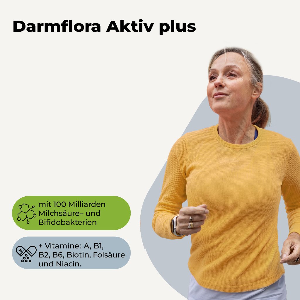 DARMFLORA Aktiv Plus 100 Mrd.Bakterien+7 Vitamine