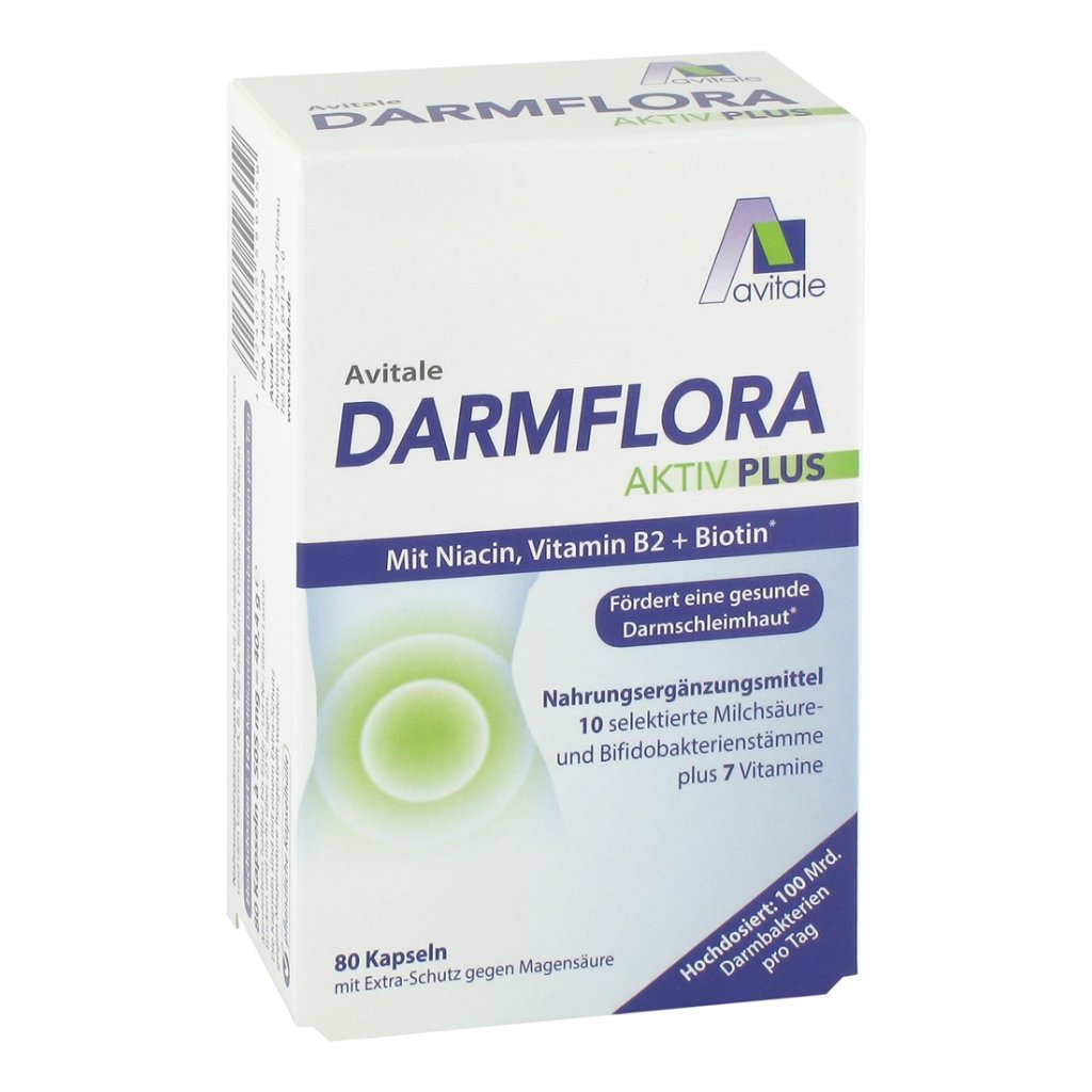 DARMFLORA Aktiv Plus 100 Mrd.Bakterien+7 Vitamine
