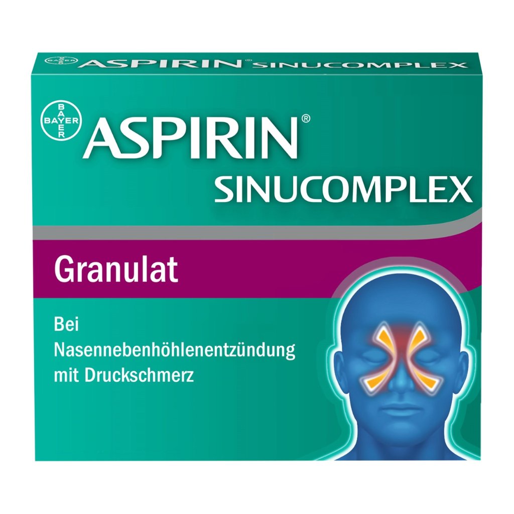 ASPIRIN SINUCOMPLEX 500mg/30mg Gra.Sus.-Herst.Btl.