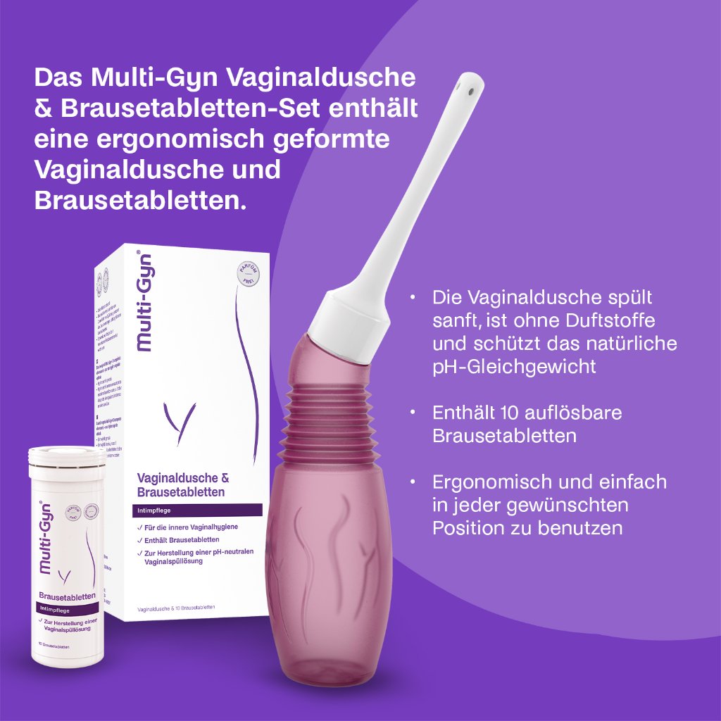 Multi-Gyn Vaginaldusche & Brausetabletten