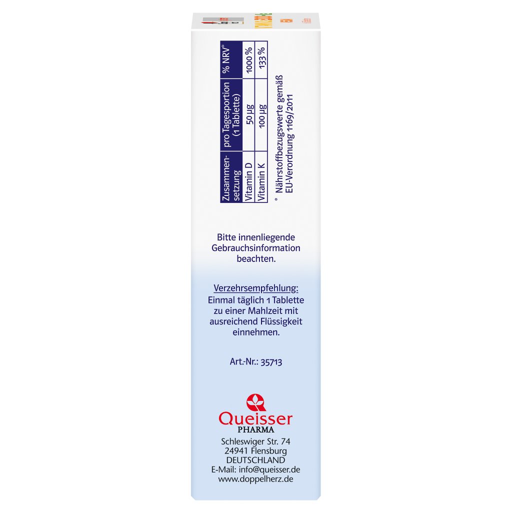 Doppelherz system Vitamin D3 2000 + K2 Vegan