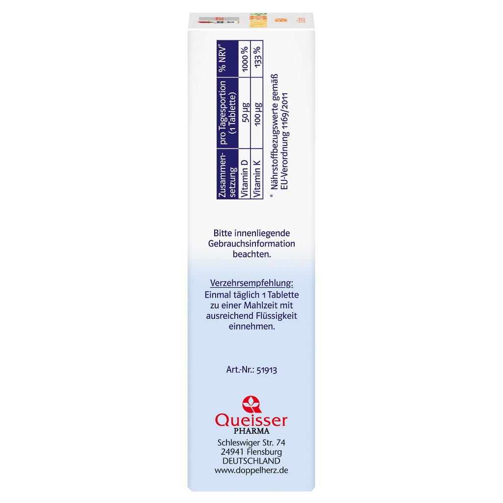 Doppelherz system Vitamin D3 2000 + K2 Vegan