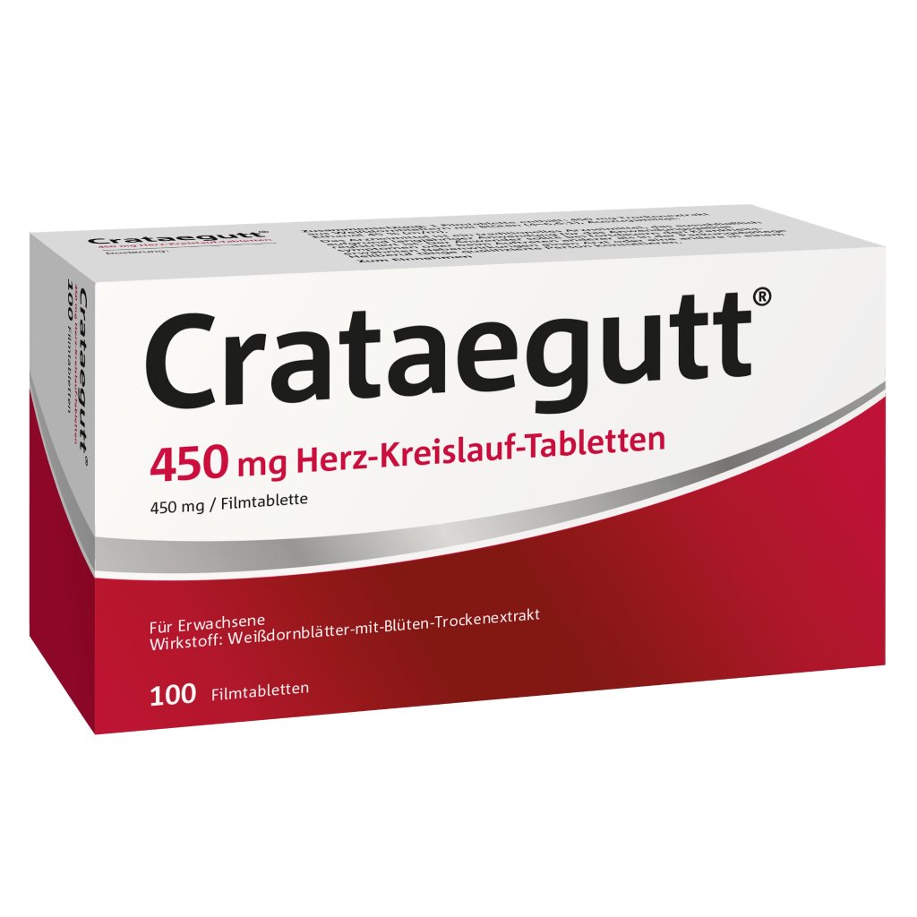 Crataegutt® 450 mg Herz-Kreislauf-Tabletten 100 Stück