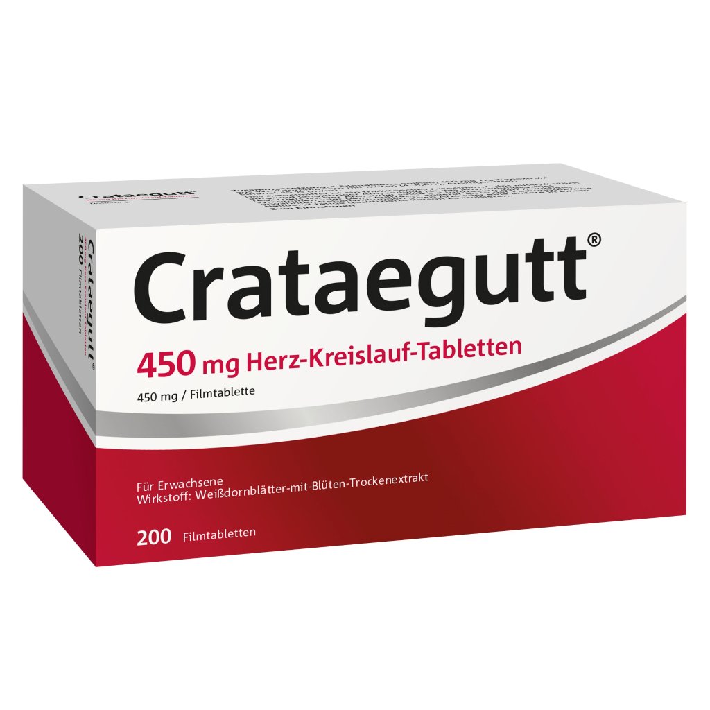 Crataegutt® 450 mg Herz-Kreislauf-Tabletten 200 Stück