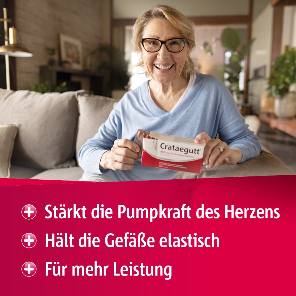 Crataegutt® 450 mg Herz-Kreislauf-Tabletten 200 Stück