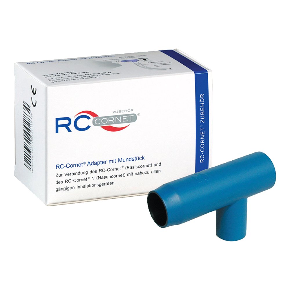 RC Cornet Adapter m.Mundstück f.Inhaliergeräte