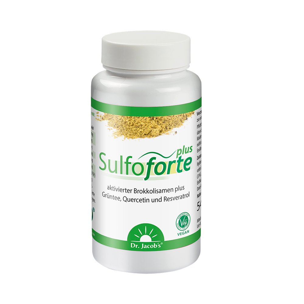 Dr.Jacob's Sulfoforte Brokkoli Sulforaphan Quercetin Kapseln