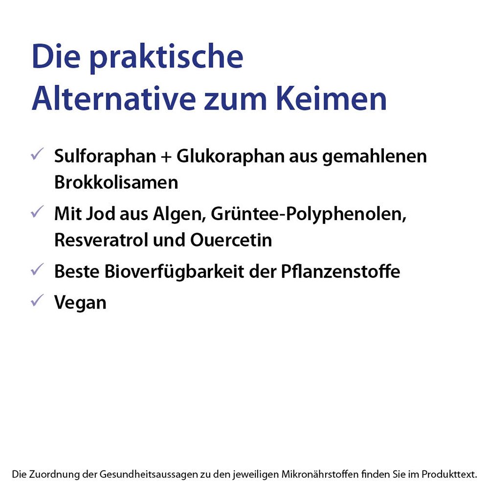 Dr.Jacob's Sulfoforte Brokkoli Sulforaphan Quercetin Kapseln