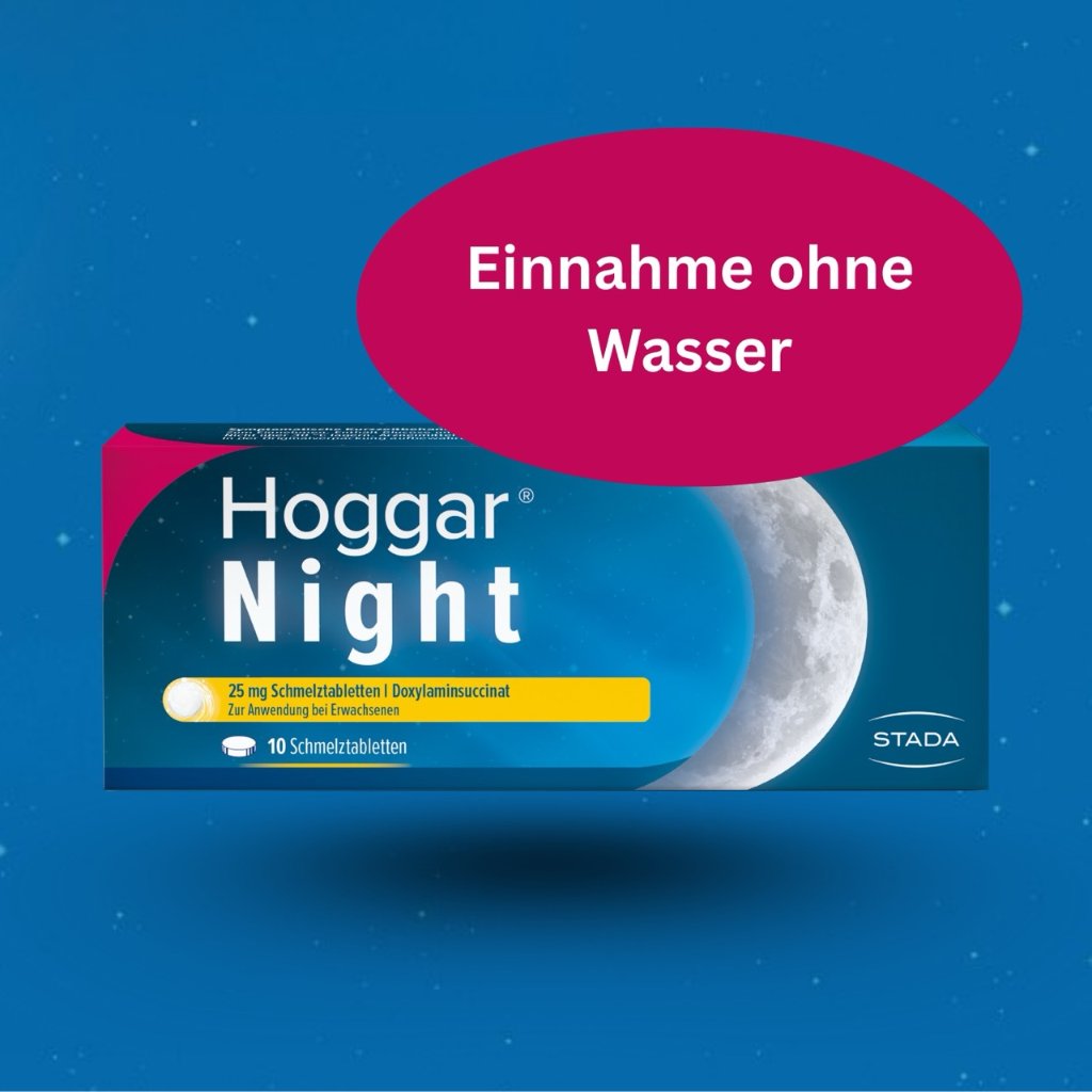 HOGGAR Night 25 mg Schmelztabletten