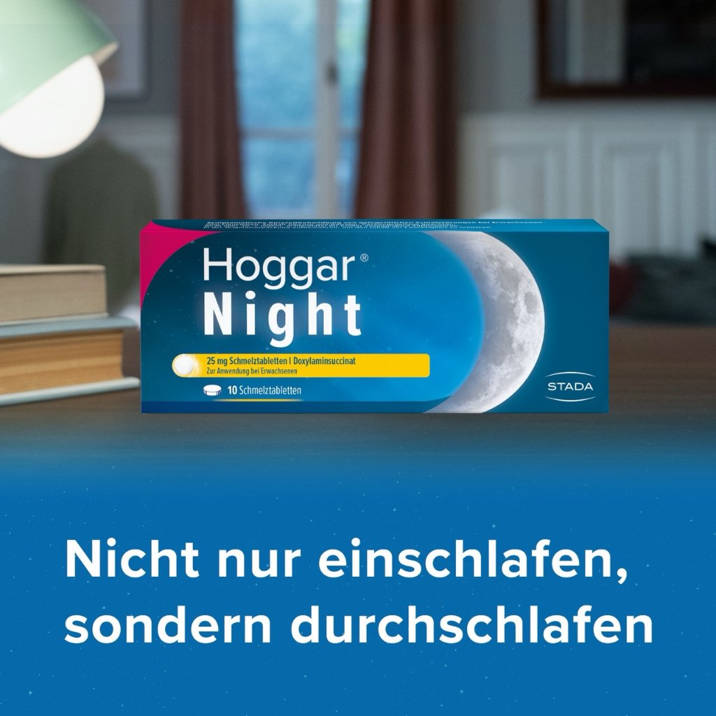 HOGGAR Night 25 mg Schmelztabletten