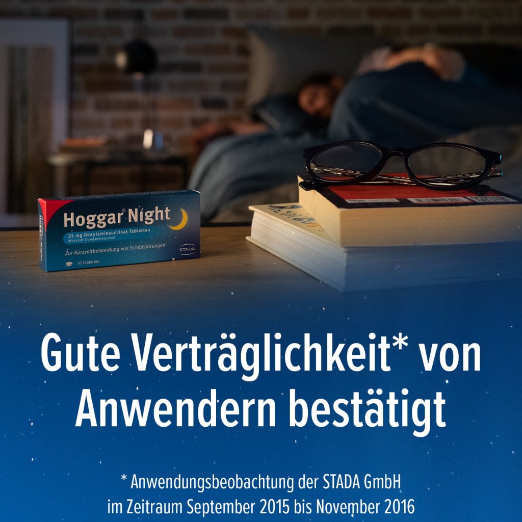 HOGGAR Night 25 mg Schmelztabletten