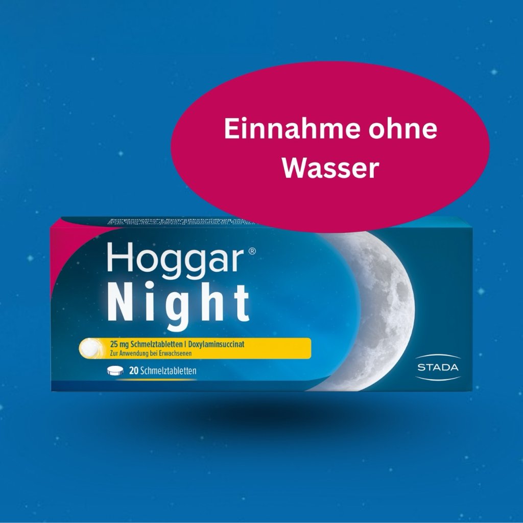 HOGGAR Night 25 mg Schmelztabletten
