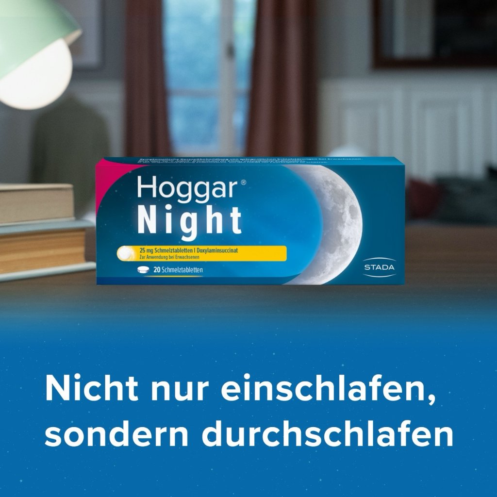 HOGGAR Night 25 mg Schmelztabletten