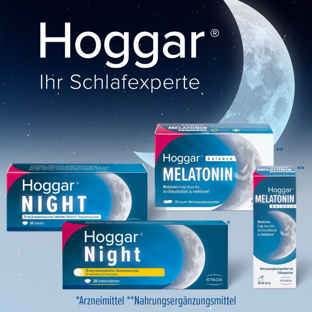 HOGGAR Night 25 mg Schmelztabletten