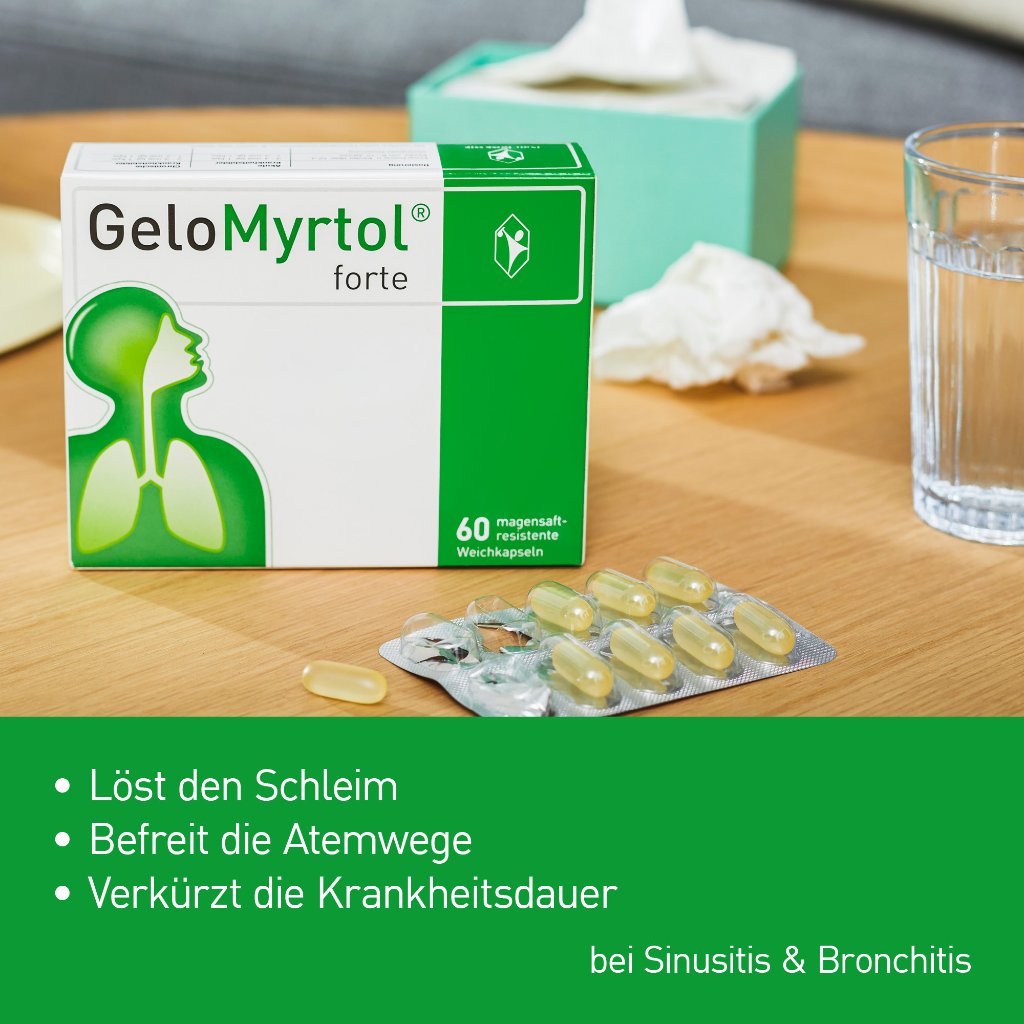 GELOMYRTOL forte magensaftresistente Weichkapseln