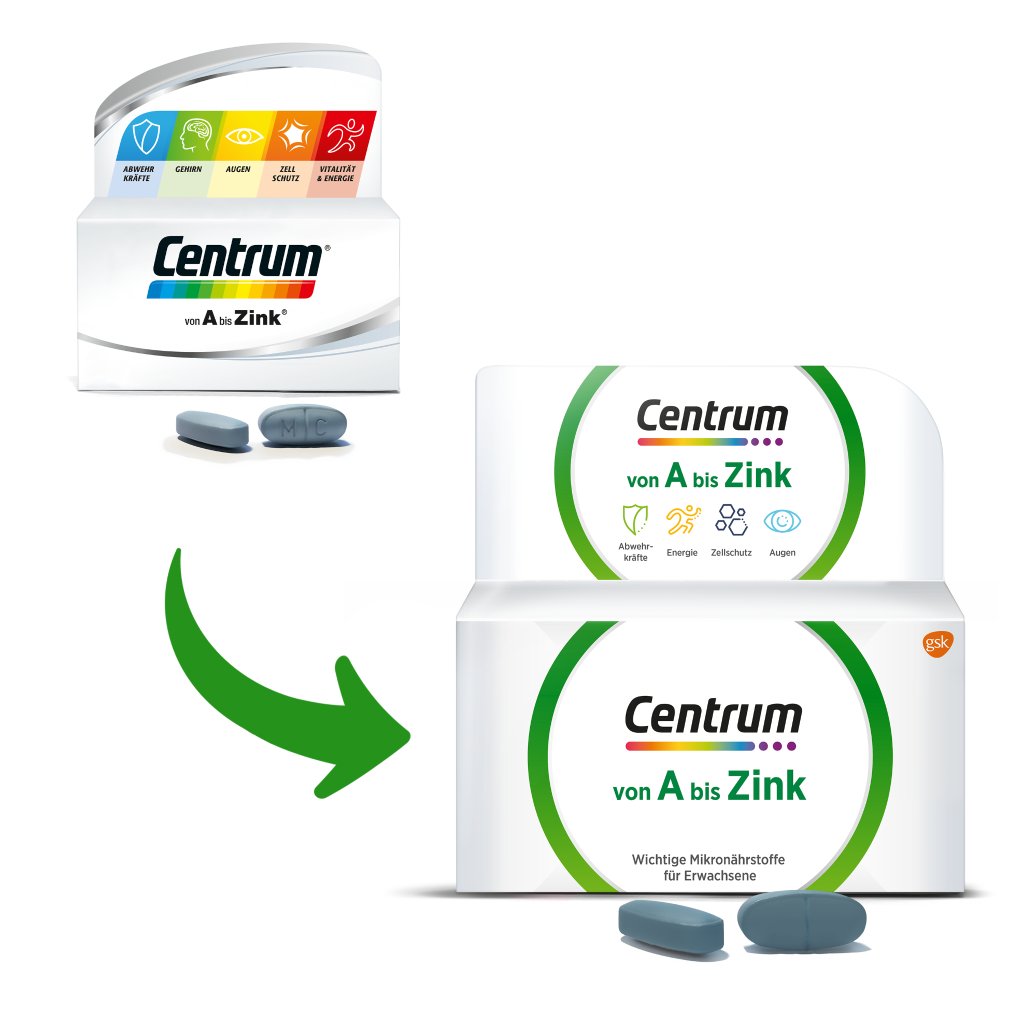CENTRUM A-Zink Tabletten