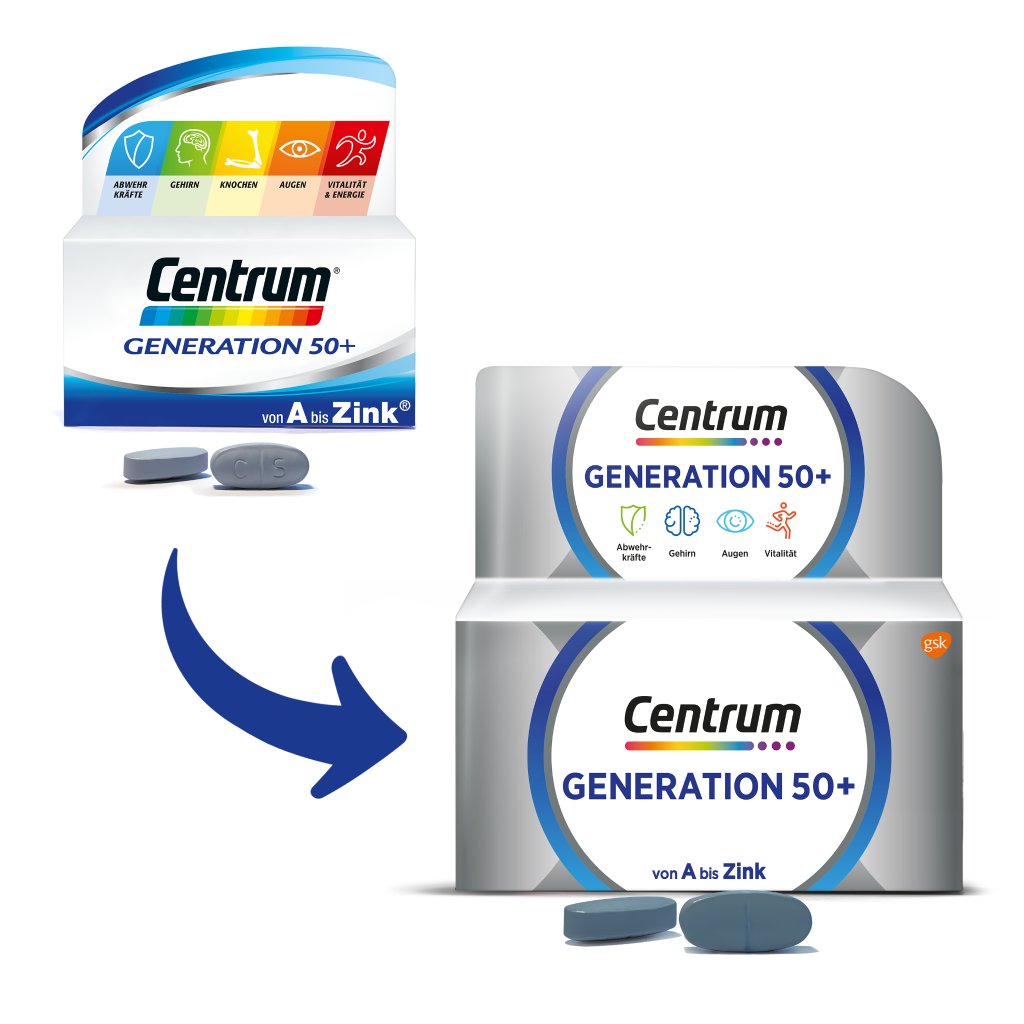 CENTRUM Generation 50+ Tabletten