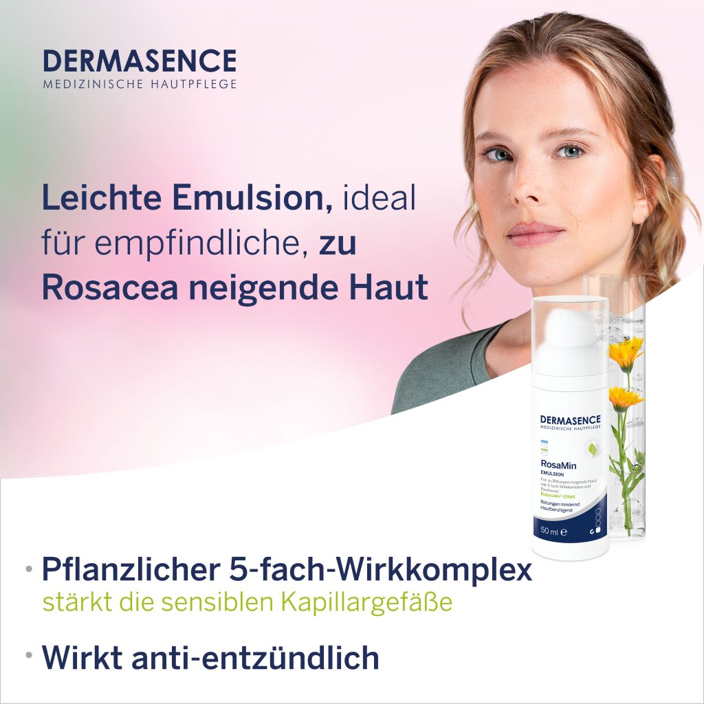 DERMASENCE RosaMin Emulsion, 50 ml