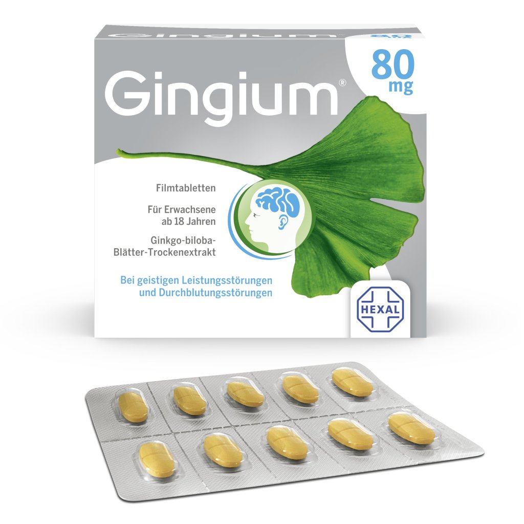 GINGIUM 80 mg Filmtabletten